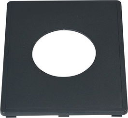 PROBBAX - PB-1032-GRY - Inserto Mix & Match de apertura redonda para tapa PB-1030 - 28,3 x 23 x 1,7 cm - Gris