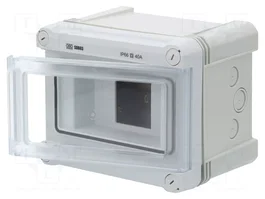OBO BETTERMANN SDB 03L PS Carcasa para aparatos modulares de 3 módulos