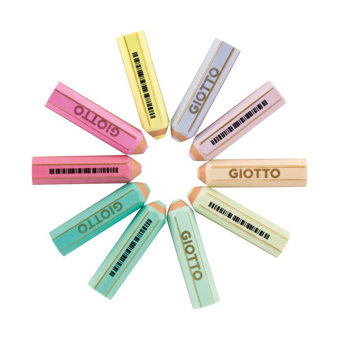 Giotto Happy Gomma Pastel Goma de borrar forma de lápiz