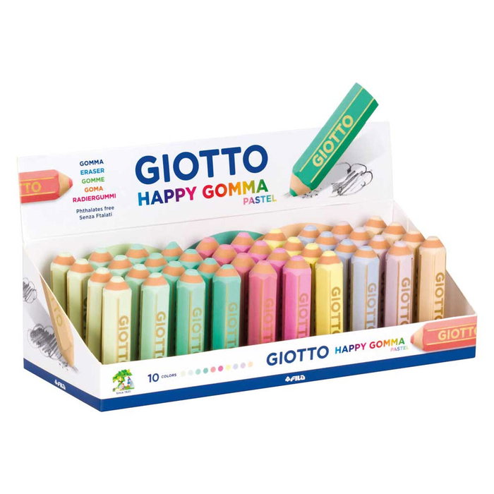 Giotto Happy Gomma Pastel Goma de borrar forma de lápiz