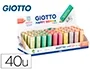 Giotto Happy Gomma Pastel Goma de Borrar Forma de Lápiz Colores Pastel Surtidos para Estuche