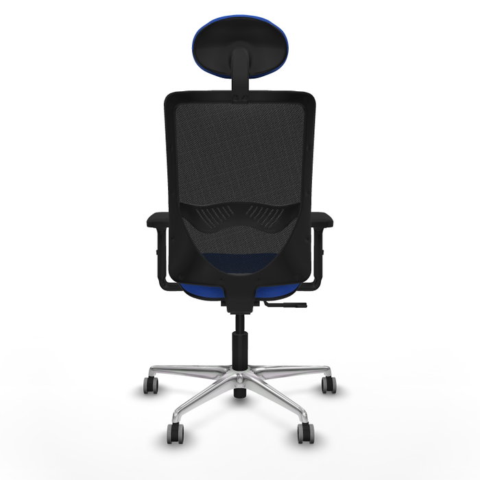 PIQUERAS Y CRESPO Silla de oficina Zulema Azul y Negro