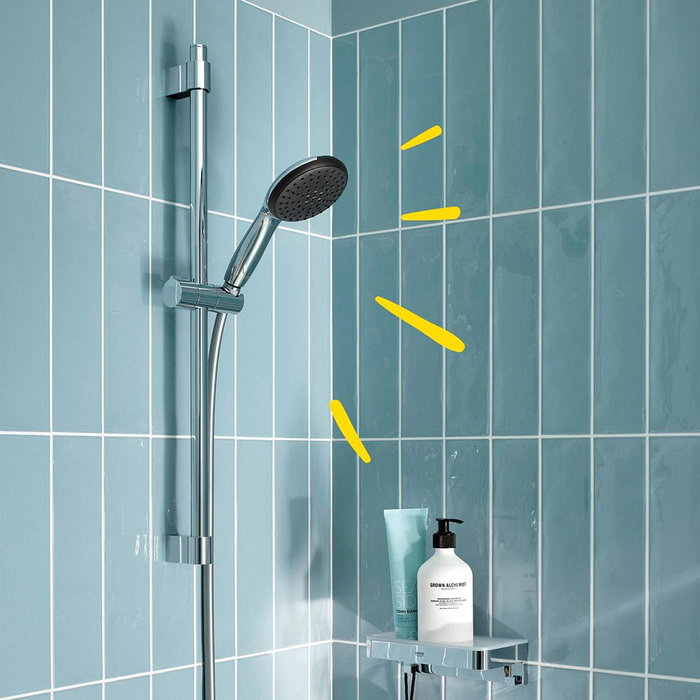 Grohe Conjunto de ducha Vitalio Star 110 con mango de 2 funciones, flexo y barra Grohe Conjunto de ducha Vitalio Star 110 con mango de 2 funciones, flexo y barra