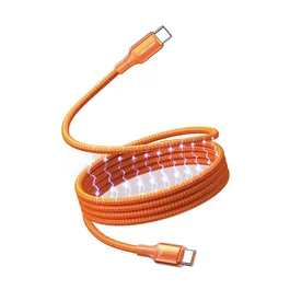 Vention Cable Magnético USB-C a USB-C 240W 1m Naranja