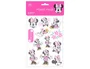 Safta Set de Pegatinas Minnie Mouse Minty 10,5x14,8cm