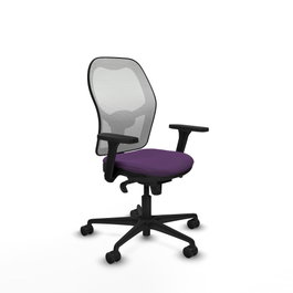PIQUERAS Y CRESPO Silla de oficina Jorquera Morado y Blanco