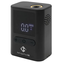 M-Wave Hinchador Eléctrico ELUMATIK MULTIBOOST con Manómetro, Aguja y Adaptador para Camas de Aire, Presión Máx. 120 Psi, Batería Litio USB-C, Negro
