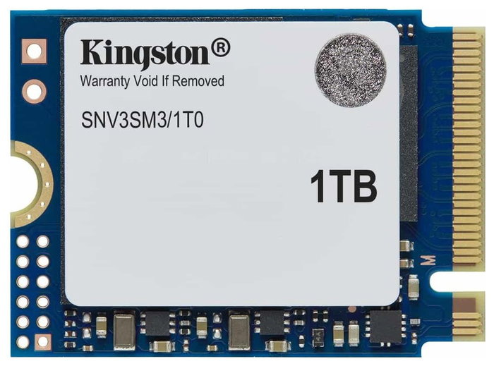 Kingston NV3 1 TB M.2 2230 NVMe SSD Kingston NV3 1 TB M.2 2230 NVMe SSD