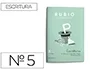 Rubio Cuaderno Caligrafía Nº 5 Certificado FSC 15x213x155 mm