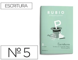 Rubio Cuaderno Caligrafía Nº 5 Certificado FSC 15x213x155 mm