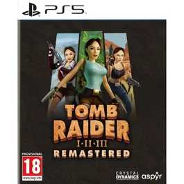 Just For Games Tomb Raider I-III Remasterizado protagonizado por Lara Croft - Juego de PS5