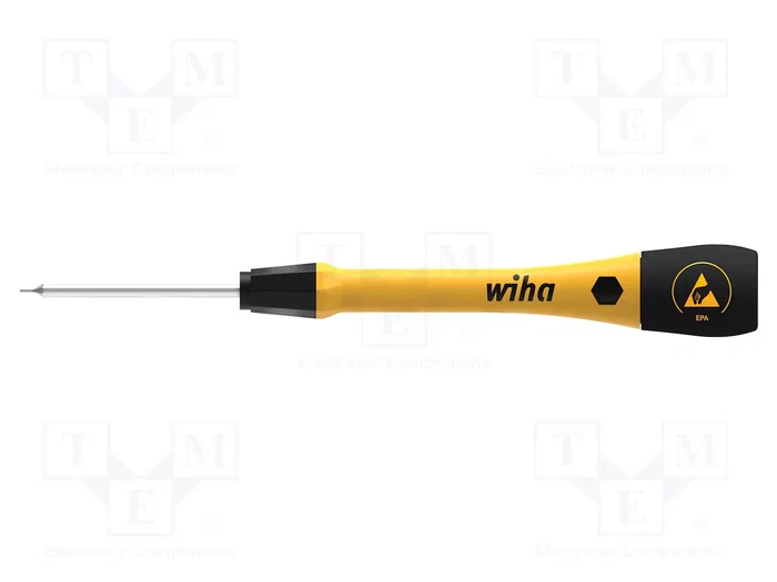 WIHA Destornillador de precisión PicoFinish® ESD HEX 0,9mm WIHA Destornillador de precisión PicoFinish® ESD HEX 0,9mm