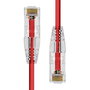 ProXtend Cable Ethernet CAT6 U/UTP CU LSZH Ultra Slim Red, Cobre Puro, Baja Emisión de Humo, 5m