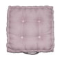 DKD Home Decor Cojín Algodón Poliéster Rosa Palo 42x42x8 cm