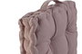 DKD Home Decor Cojín Algodón Poliéster Rosa Palo 42x42x8 cm