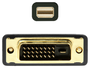 Aisens Cable Conversor Mini DisplayPort a DVI Negro 2m A125-0363