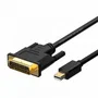 Aisens Cable Conversor Mini DisplayPort A125-0363 Mini DisplayPort Macho a DVI Macho 2 Metros Negro