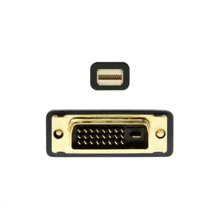 Aisens Cable Conversor Mini DisplayPort A125-0363 Mini DisplayPort Macho a DVI Macho 2 Metros Negro