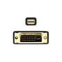 Aisens Cable Conversor Mini DisplayPort A125-0363 Mini DisplayPort Macho a DVI Macho 2 Metros Negro
