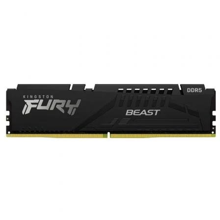 Kingston KF552C40BB-8 Memoria RAM FURY Beast 8GB DDR5 5200MHz CL40 1.25V DIMM Kingston KF552C40BB-8 Memoria RAM FURY Beast 8GB DDR5 5200MHz CL40 1.25V DIMM