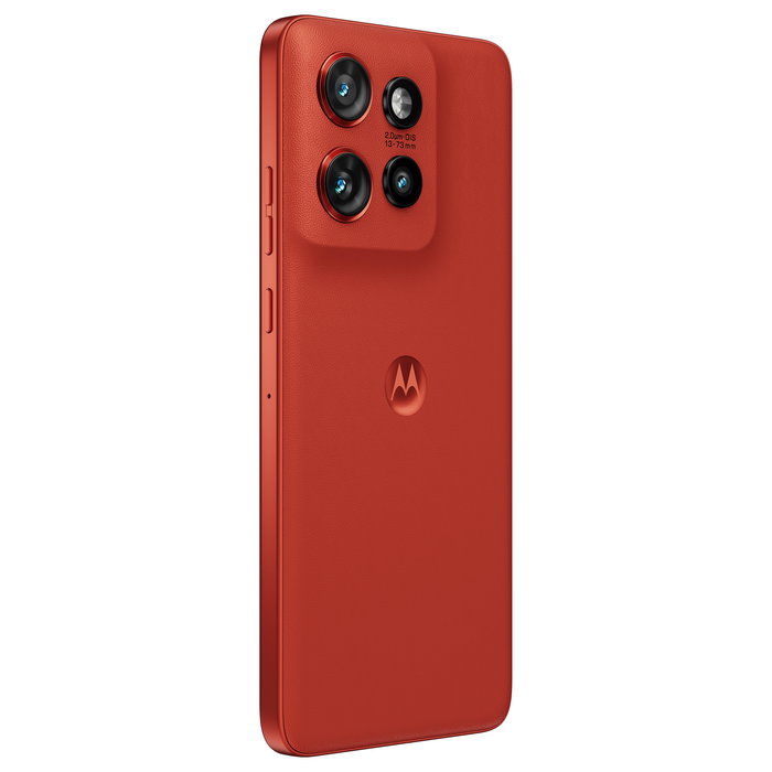 Motorola Edge 60 Neo 5G Smartphone 12+256GB Pantalla 6.36" P-OLED 120Hz, Cámara Triple 50MP Sony, Android 15, Batería 5000mAh, Carga 68W, Rojo Poinciana
