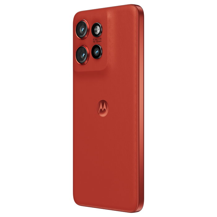Motorola Edge 60 Neo 5G Smartphone 12+256GB Pantalla 6.36" P-OLED 120Hz, Cámara Triple 50MP Sony, Android 15, Batería 5000mAh, Carga 68W, Rojo Poinciana