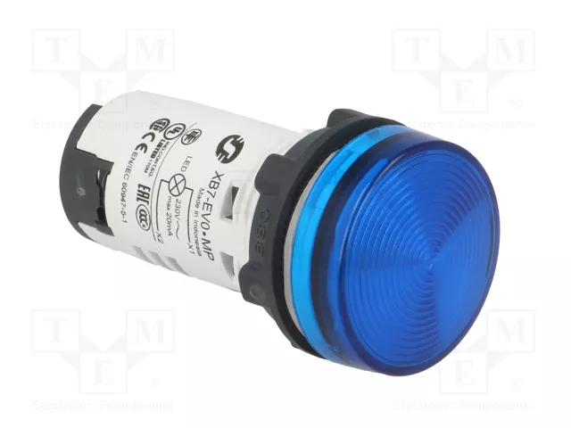 SCHNEIDER ELECTRIC Lámpara de control Harmony XB7 Azul 230V