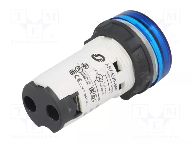 SCHNEIDER ELECTRIC Lámpara de control Harmony XB7 Azul 230V