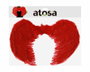 Atosa Alas Rojas de Halloween 60x45 cm para Disfraces de Demonio