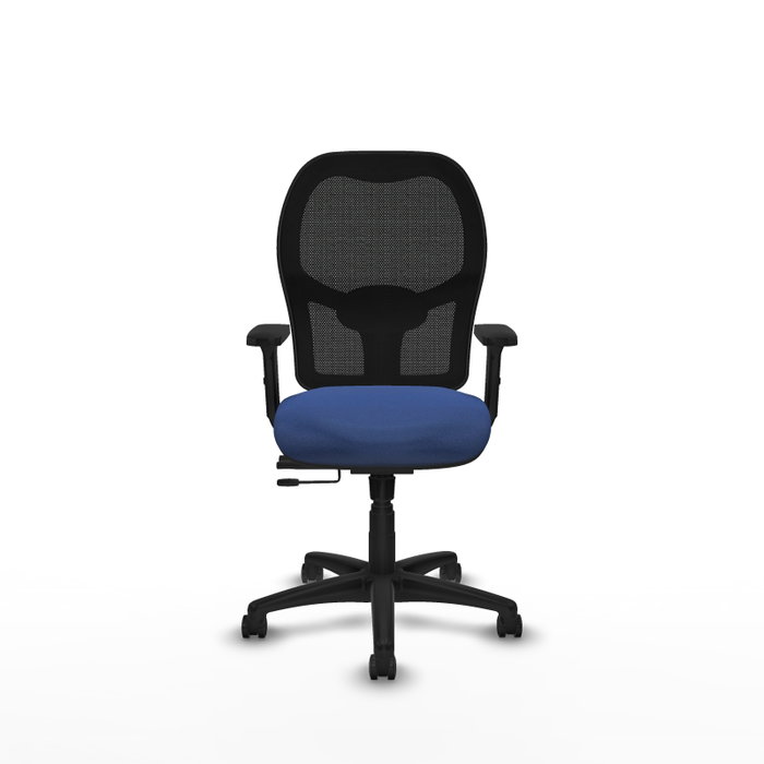 PIQUERAS Y CRESPO Alocén Bali Azul Marino con Malla Negra y Brazos 2D