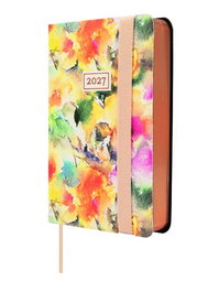 Finocam Agenda Anual 2027 Flexi Joy Bloom con tapa flexible