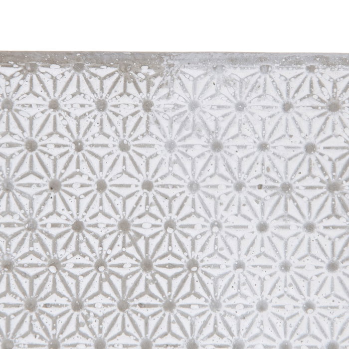 Macetero Cemento Decoración 17 X 17 X 17 cm (Set de 2)