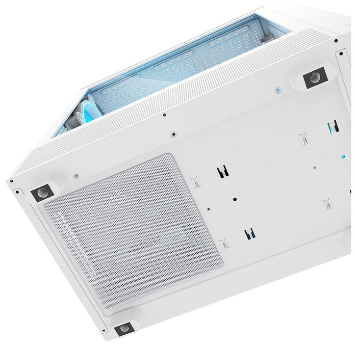 Modecom Breeze ARGB Flow Blanca Caja Ordenador ATX Ventilación 3x140mm ARGB USB-C Modecom Breeze ARGB Flow Blanca Caja Ordenador ATX Ventilación 3x140mm ARGB USB-C