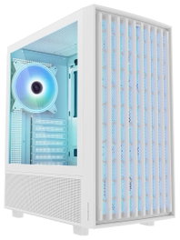 Modecom Breeze ARGB Flow Blanca Caja Ordenador ATX Ventilación 3x140mm ARGB USB-C