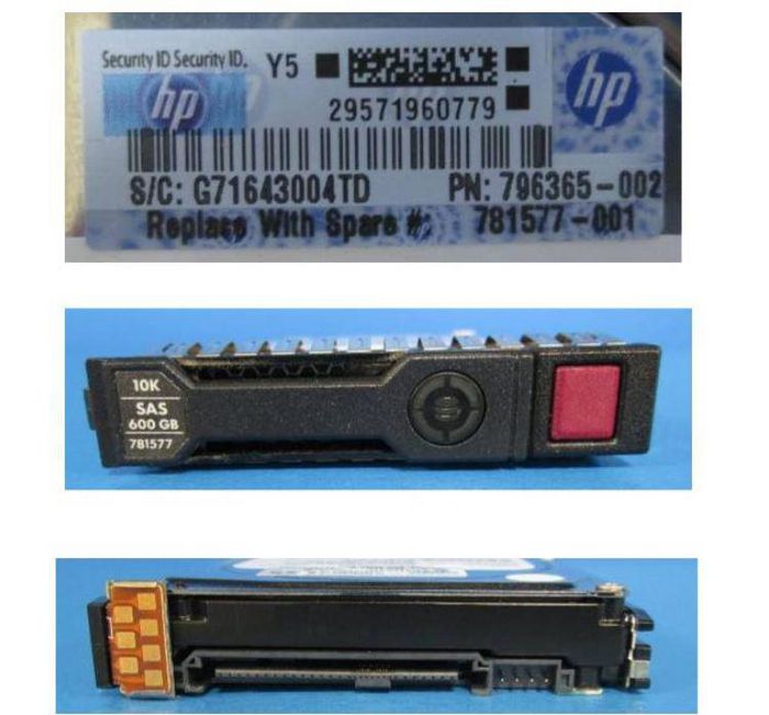 Hewlett Packard Enterprise 600GB SAS 10K RPM 2.5 Pulgadas Disco Duro Sustituto