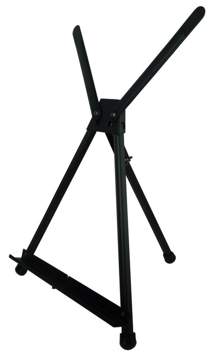TALENS ART CREATION Caballete de Sobremesa Plegable de Aluminio Negro con Bolsa TALENS ART CREATION Caballete de Sobremesa Plegable de Aluminio Negro con Bolsa