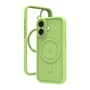 Apple iPhone 17 - Funda Grenen MS, Verde Pálido, Plástico Reciclado, Resistente a Impactos y Polvo, Carga Inalámbrica