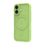 Apple iPhone 17 - Funda Grenen MS, Verde Pálido, Plástico Reciclado, Resistente a Impactos y Polvo, Carga Inalámbrica