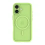 Apple iPhone 17 - Funda Grenen MS, Verde Pálido, Plástico Reciclado, Resistente a Impactos y Polvo, Carga Inalámbrica