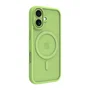 Apple iPhone 17 - Funda Grenen MS, Verde Pálido, Plástico Reciclado, Resistente a Impactos y Polvo, Carga Inalámbrica