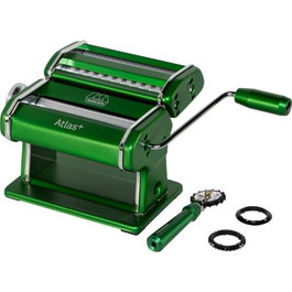 Marcato Atlas+ con Pastawheel verde, Máquina de pasta con rueda de pasta
