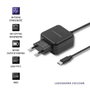 Qoltec Cargador de red con cable USB 3.1 tipo C de 12W