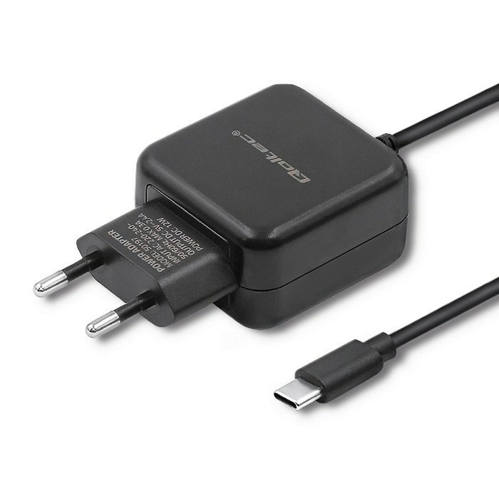 Qoltec Cargador de red con cable USB 3.1 tipo C de 12W