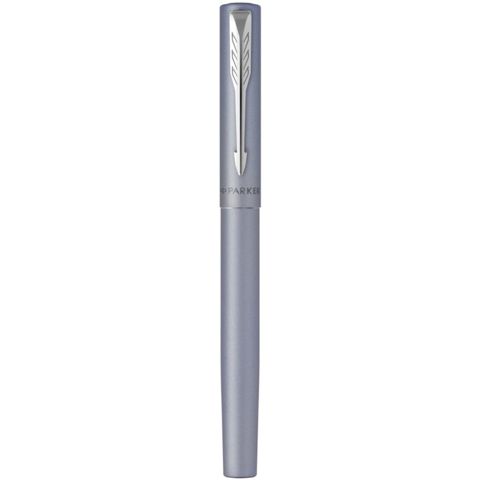 PARKER Roller Vector XL Azul Plata Punta Fina PARKER Roller Vector XL Azul Plata Punta Fina