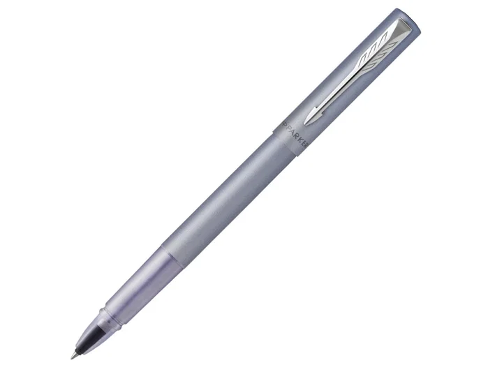PARKER Roller Vector XL Azul Plata Punta Fina PARKER Roller Vector XL Azul Plata Punta Fina