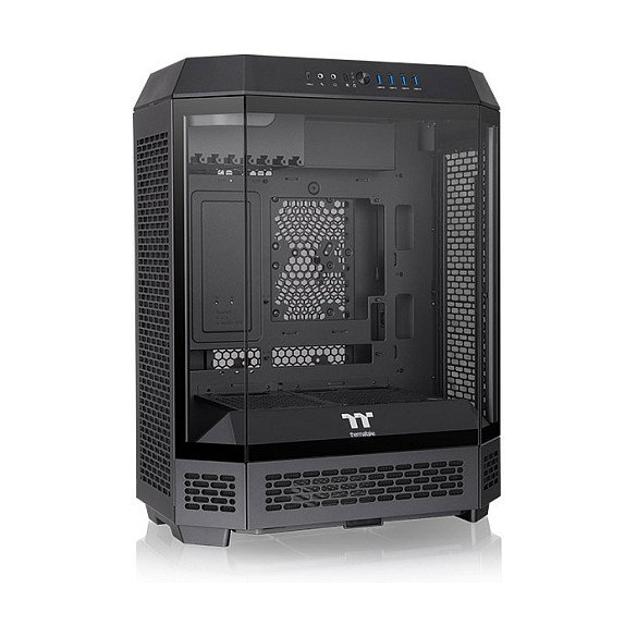 Thermaltake The Tower 600 Black Midi Tower PC SPCC Vidrio Templado CA-1Z1-00M1WN-00 Thermaltake The Tower 600 Black Midi Tower PC SPCC Vidrio Templado CA-1Z1-00M1WN-00