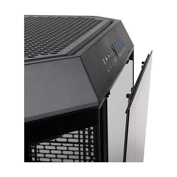 Thermaltake The Tower 600 Black Midi Tower PC SPCC Vidrio Templado CA-1Z1-00M1WN-00 Thermaltake The Tower 600 Black Midi Tower PC SPCC Vidrio Templado CA-1Z1-00M1WN-00