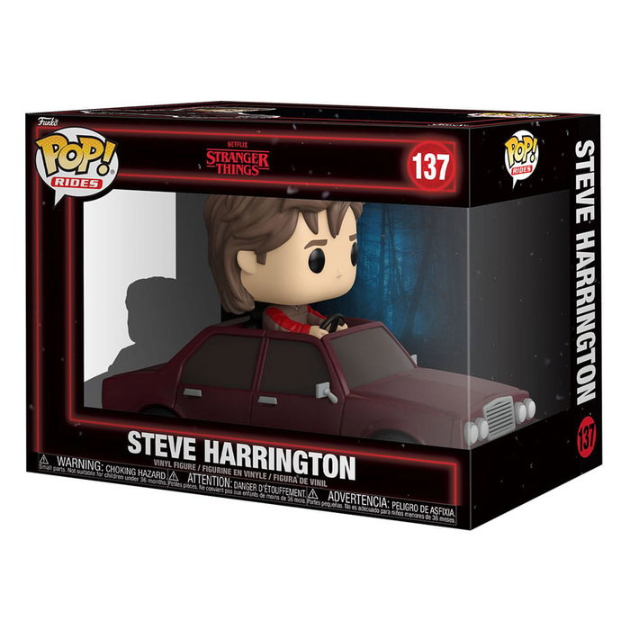 Funko Pop! Rides Stranger Things Steve Harrington en Coche