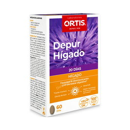 ORTIS Depurativo Higado 60 Cápsulas