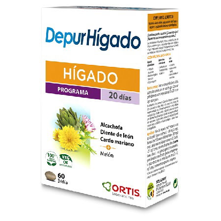 ORTIS Metodren Depur Hígado 60 comprimidos